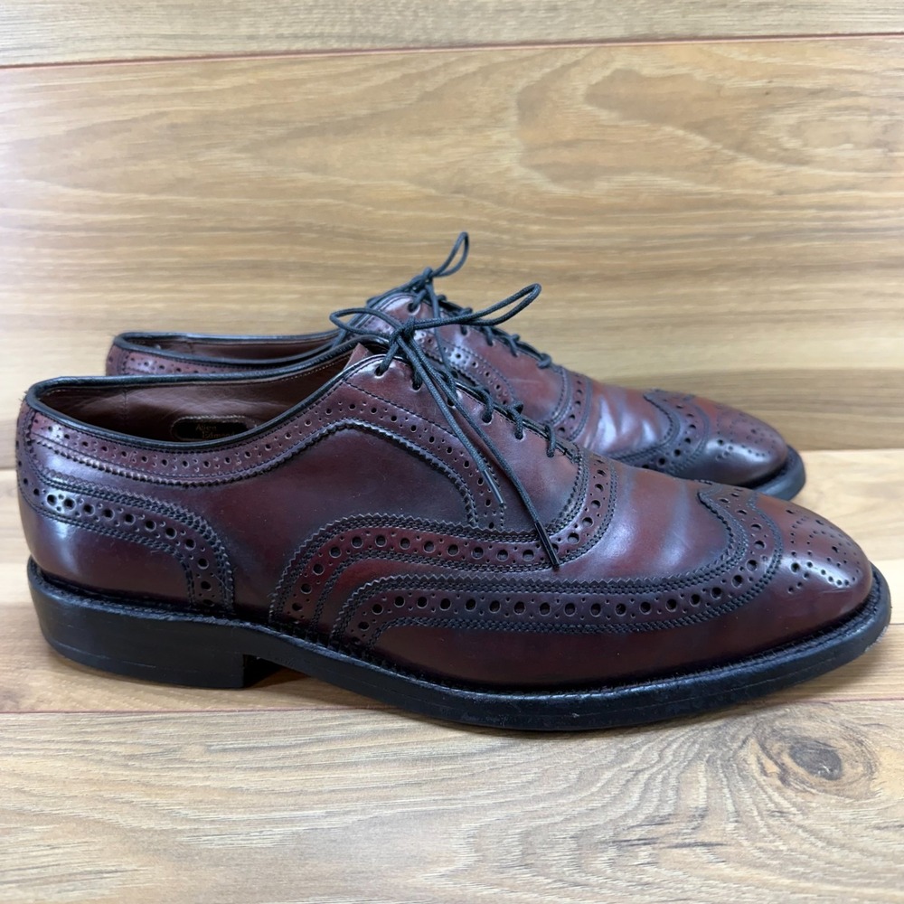 Allen Edmonds Cambridge Shell Cordovan 9 D Wingtip Brogue Formal Business 8685